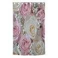 thumbnail image 4 of Roses Flowers-i9 Blackout Curtains 84"x52" Thermal Insulated Curtain 1 Panel, 4 of 7