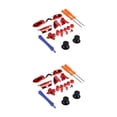 thumbnail image 4 of Methold Juego de botones completamente chapados, gatillos de parachoques, reemplazo de destornillador Dpad LB RB LT RT para controlador One Type4 NO4, 4 of 5