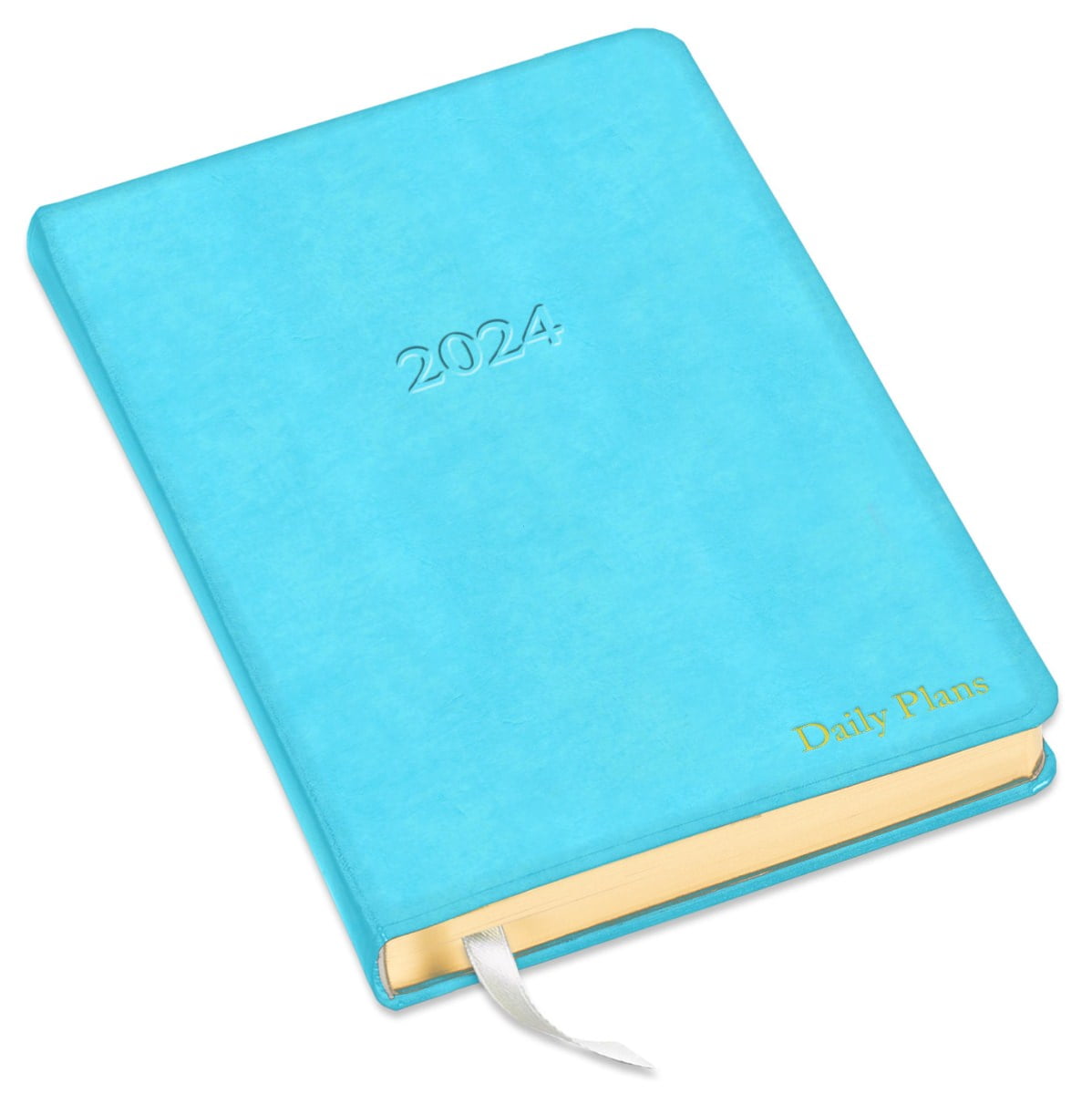 2024 Gallery Leather Desk Daily Planner - Acadia Hope - 8x5.5 