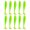 Yellow green-32mm, variant on 10Pcs Small Fishes Tail Swimbaits Lures Soft Fishing Lures Wobbler Artificial Swimbaits for Freshwaters and Saltwater