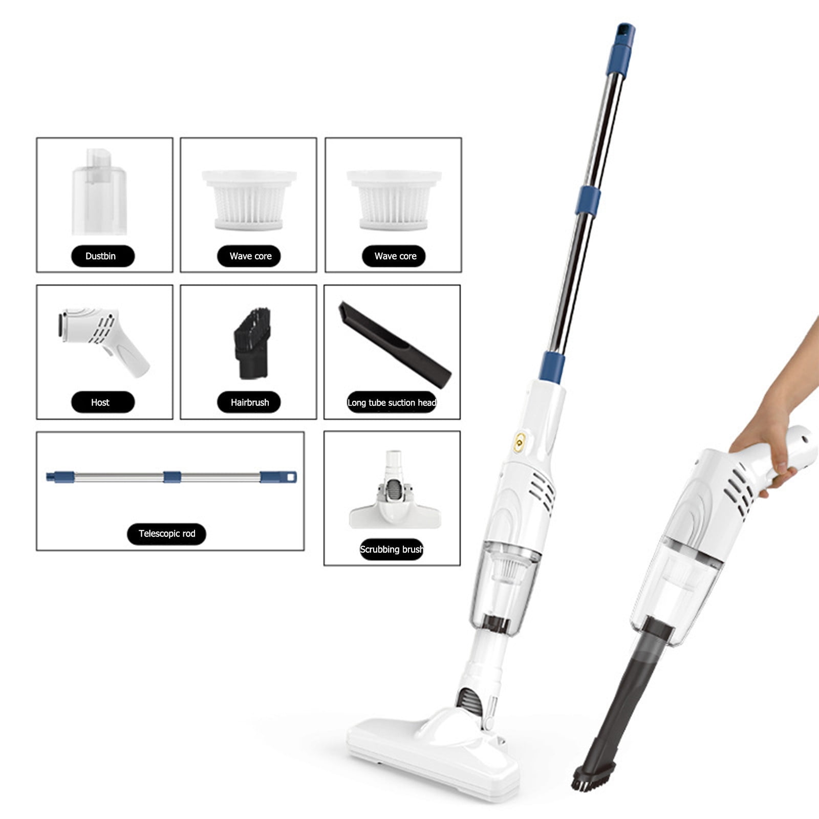 vankin Cordless Stick Vacuum Cleaner - Lightweight
