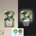 thumbnail image 2 of Yayeee LED Plug in Night Light for The Home with Auto Dusk to Dawn Light Sensors, 2 Pack, Beige Abstract, 2 of 6