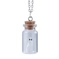 thumbnail image 1 of Halloween drift bottle glow in the dark ghost necklace• L8R12, 1 of 6