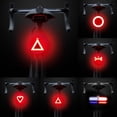 thumbnail image 2 of Bangcool Bike Tail Light Waterproof USB Charging LED Bike Rear Light Road Bike Light, 2 of 4