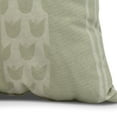 thumbnail image 2 of Simply Daisy, 16" x 16" Pattern Stripe Outdoor Pillow, Green, 2 of 2