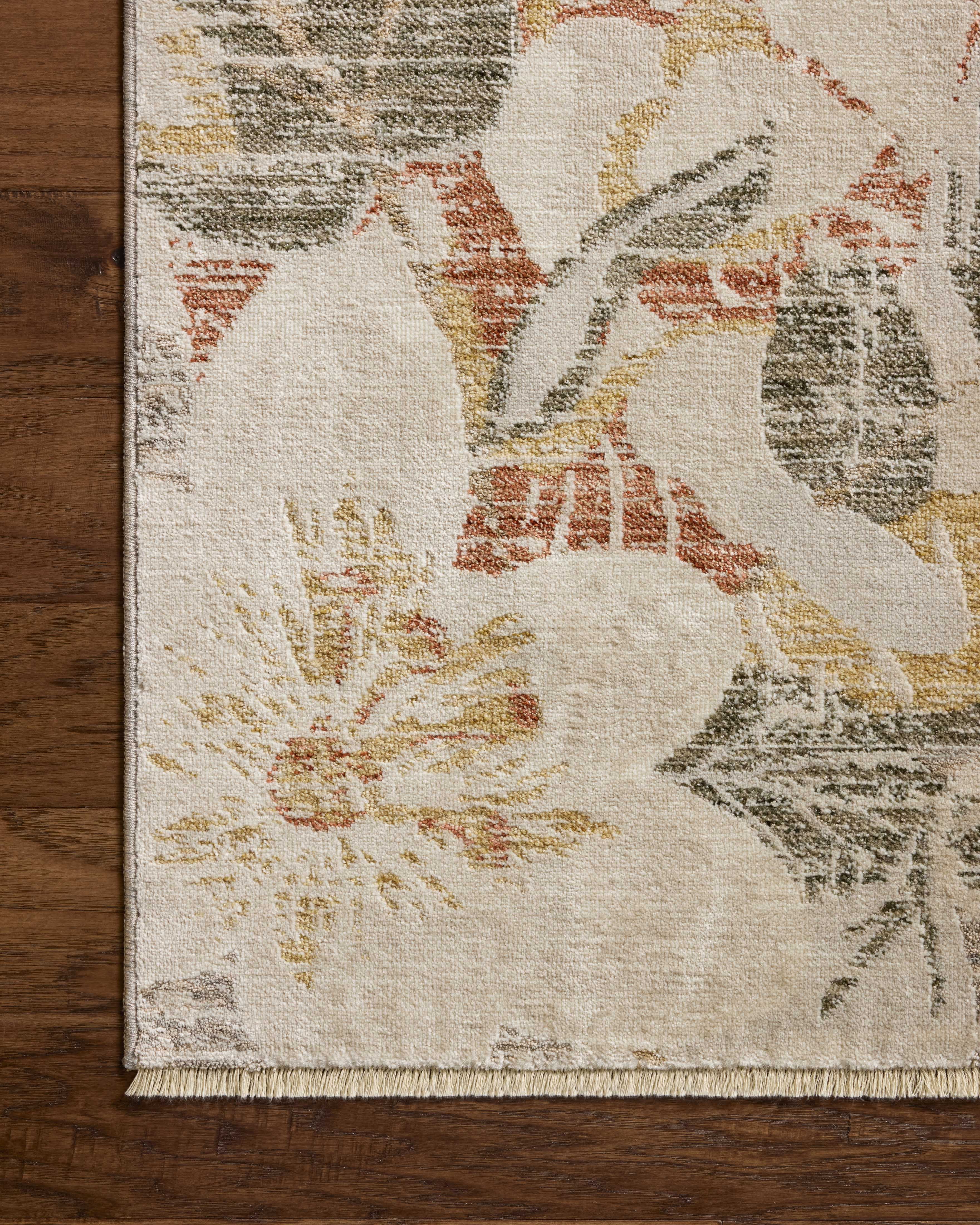 Loloi Eileen Natural / Sunrise 5'-1" x 7'-6" Area Rug