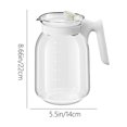 thumbnail image 3 of Matoen12 Glass Water Pitcher Large Capacity Pitcher Tea Pitcher Cold Brew Water Bottle Chilled Water Dispenser, 3 of 9