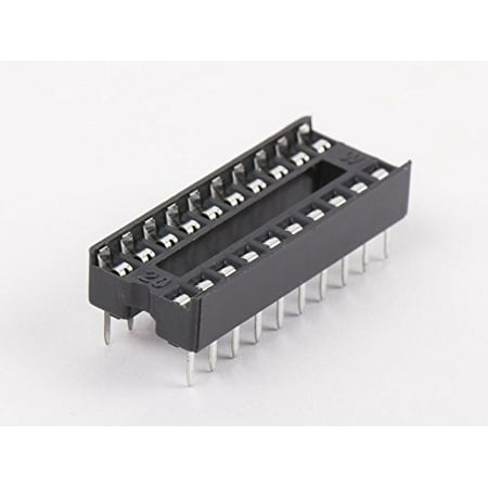

IC20S IC Sockets 20 Pin .3 Width Dual Wipe Style Tin Plating (10 pieces) - IC20S