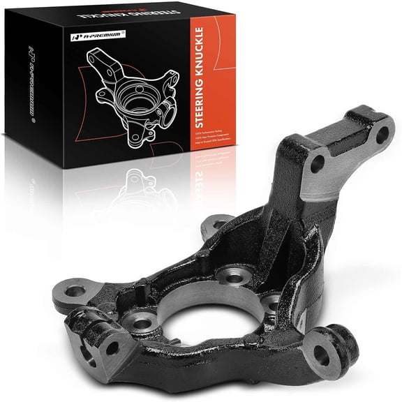 A-Premium Steering Knuckle Compatible with Nissan Juke Kicks Leaf NV200 Sentra 2011-2019 Front Passenger Side
