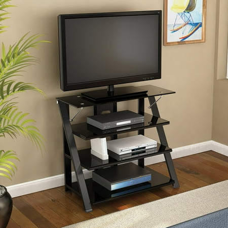 Mahogany Highboy - Z-Line Designs Prizm Highboy Television Standfor TVs up to 50