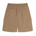 thumbnail image 4 of Jersey Shorts Boys Shorts Casual Pull On Elastic Waist Summer Beach Shorts For Teen, 4 of 6