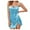 Blue, variant on VISALY nightgowns for women Dresses for Women, Women's One-Shoulder Collar Suspender Nightdress Pajamas Silk Cami Strap Neck Dress, Nap Dress Women s Full Slips for Under Dresses, Hot Pink,XXL