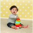 thumbnail image 4 of Infantino Juguete Apilable con Anillo y Caras Divertidas con Base Mecedora, 6-12 Meses, Multicolor, 7 Piezas, 4 of 5