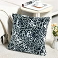 thumbnail image 4 of Home Soft Things Animal Print Faux Fur Pillow Covers, Set of 2, 20"x20", Collo, 4 of 6