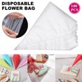 thumbnail image 2 of CAROOTU 100Pcs Disposable Cake Icing Bags Decorating Piping Bags Set for Cake Decorating Cupcake Decor, 2 of 6
