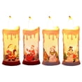 thumbnail image 2 of Teissuly Christmas Teardrop Candle, Electronic Simulation Candle Light Teissuly WER202311016714, 2 of 9
