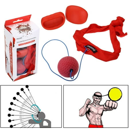 Boxing Speed Training Ball With Head Band Speedball Reflex Speed Training Stress Relieve Exercise