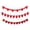 A+B+C, variant on 3PC Valentine's Day Banner -DIY Required - Valentines Decorations - Valentines Felt Heart Garland Banner - Valentine's Day Outdoor Indoor Home Hanging Decor