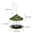 thumbnail image 3 of WYBXZ Hanging Gazebo Wilds Bird Feeder, Outside Wilds Bird Feeders for Garden Yard Outdoor Decoration, Round Roof Design for Sun-Proof and Rainproof, 3 of 10