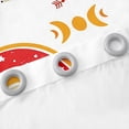 thumbnail image 4 of Erosebridal Boho Rainbow Curtains Bohemian Sun Moon Curtains & Drapes Youth, Boho Stars Colorful Hand Drawn Blackout Curtains 42''Wx63''L, 4 of 5