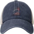 thumbnail image 3 of USA UTV RZR Racing Mesh Baseball Cap Cotton Washed Vintage Cowboy Hat, 3 of 8