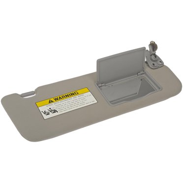 Beige Left Side Sun Visor For 2005-2010 Hyundai Sonata - With Mirror