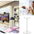 thumbnail image 2 of CNKOO Hat Holder Multifunctional Decorative Clear Acrylic Wig Holder Rack Hat Display Stand with  Base Home Organizer, 2 of 9