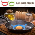 thumbnail image 3 of FENGGUIQU Nonstick Egg Rings Cooking Egg Molds Blue 1 Set, 3 of 6