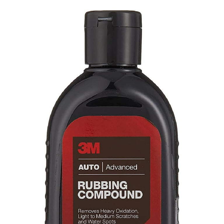 3M Auto/Advanced Rubbing Compound 8 fl. oz. Bottle 