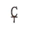 thumbnail image 2 of Handcrafted Model Ships K-9056-C-rc 6 x 1 x 3 in. Rustic Copper Cast Iron Letter C Alphabet Wall Hooks, 2 of 2