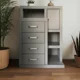 thumbnail image 1 of Cajonera alhajero con llave R21 Muebles Anayanzy Moderna 4 cajones blanco, 1 of 6