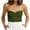 Army Green, variant on LIaqionyy Womens Strapless Tops Fall Fashion Casual Vacation Clothes Sweaters Sleeveless Crop Tank Top