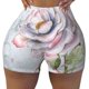 thumbnail image 2 of Fotbe Vintage Rose Shorts Sin Costuras – Shorts Deportivos de Cintura Alta para Mujer, Elásticos para Gimnasio, Yoga, Running o Ciclismo-Large, 2 of 8