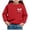 style-03 Red, variant on Gubotare Girl Sweatshirts Girls Tops Long Sleeve Cute Shirring Fashion Pullover Sweatshirts Size 6 (Black,6 Years)