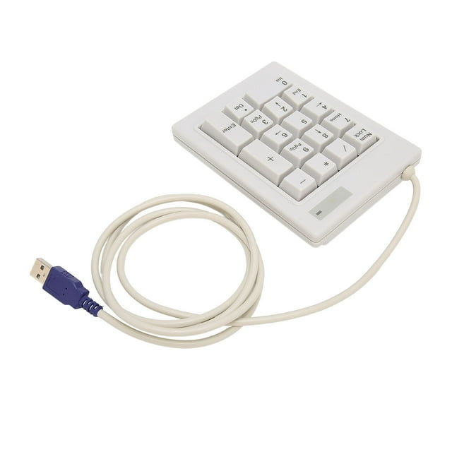 Teclado Numérico, Mini Teclado Numérico Portátil De Tacto Suave Material ABS Para Contabilidad Financiera Para Oficina
