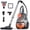Orange, variant on Canister Vacuum Cleaner, 30Kpa Powerful Suction, Bagless with 3.7QT Large Dust Cup, Auto Cord Rewind, HEPA Filter, 5 Attachments, Lightweight Vacuum for Pet Hair, Hard Floors & Car