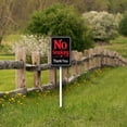 thumbnail image 6 of Yjiankangz No Smoking Thank You Yard Sign with Stake Rustproof Outdoor Aluminum Yard Sign with Stake Outdoor Yard Decorations Yard Supplies for Home Garden Lawn 4.6x6 inches, 6 of 7