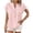 a-Pink123, variant on FINALGANG Womens Solid Color Notch Neck Cap Sleeve Blouse With Button Detail Loose Fit Lightweight Casual Tunic Top For Everyday Wear Summer Outings Cozy Top