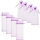 thumbnail image 5 of 10 bolsas de regalo de organza transparente para botellas de vino (moradas), 5 of 8