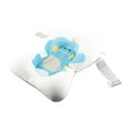 thumbnail image 1 of Cojín de baño para bebé, manos libres, red flotante suave, almohadilla de baño para bebés, soporte blanco, 1 of 14