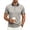 Light Gray, variant on KLHDSF Men's Short Sleeve Polo Shirts Casual Slim Fit Basic Cotton Shirt Top 3-Button Golf Shirt, Summer Wear, Casual, Trip, Work, Outdoor Black L