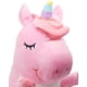 thumbnail image 3 of Muñeco de peluche grande y suave, almohada de unicornio de peluche bonito, regalos de juguete para niños, ropa de cama, cumpleaños, San Valentín, Navidad-35,4 pulgadas Xemadio CDWJ466, 3 of 6