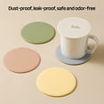 thumbnail image 1 of TidBay Silicone Cup Lids Multicolored Flexible Mug Covers Hot Cup Lid Coffee Tea Coaster High-Temperature Resistant Coaster Dustproof Leakproof Cup Lids, 1 of 8