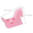thumbnail image 4 of 2 Pcs Support de Ruban Dessin Animé Distributeur de Ruban en Forme de Licorne Coupe-Ruban Adorable Distributeur de Ruban de Bureau, 4 of 9