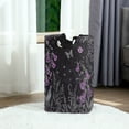 thumbnail image 6 of Yayeee Freestanding Laundry Hamper with Handle Collapsible Large Storage Basket for Clothes, Gothic Floral Print, 6 of 7