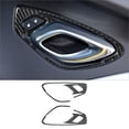 thumbnail image 1 of Real Bright Soft Car Interior Carbon Fiber Sticker Decoration2Pcs For Chevrolet Camaro 2016-2022 Carbon Fiber Interior Door Handle CoverAuto Car Protection Interior Accessories, 1 of 8