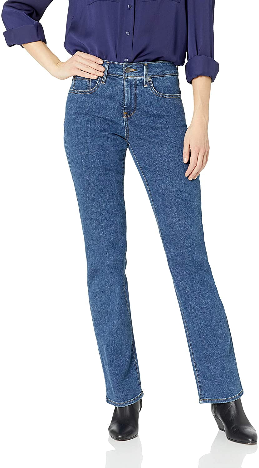 nydj women's marilyn straight leg jeans