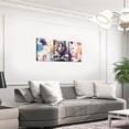thumbnail image 4 of Erosebridal Gamer 3 Piece Canvas Wall Art 12"x16"x3pcs Gaming Office Wall Decorations Artwork Posters Modern Game Console Controller Bathroom Wall Art Joystick Room Decor Beige Purple, 4 of 5