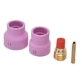 thumbnail image 4 of Welding Torch Kit,  Toughness 4Pcs Durable TIG Gas Lens Excellent Plasticity  For WP 9 20 25 For Argon Arc, 4 of 8