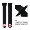 thumbnail image 5 of Littleforbig Thigh High Cosplay 3D Paw Pad Silicone Kitten Over The Knee Silk Stockings - Black, 5 of 5